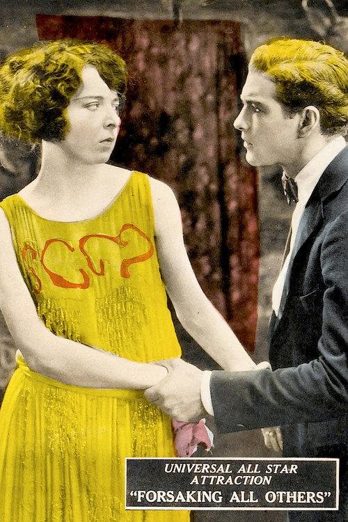 Forsaking All Others 1922 official movie poster