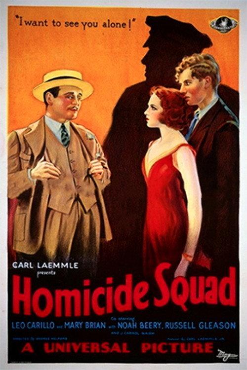 Homicide Squad 1931 official movie poster