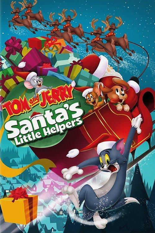 Tom and Jerry Santa's Little Helpers 2014 official movie poster