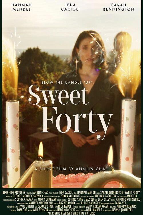 Sweet Forty 2023 official movie poster