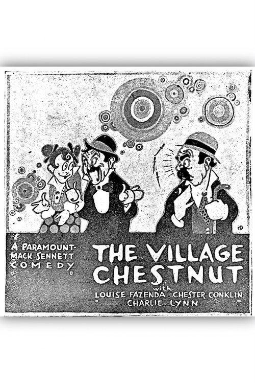 The Village Chestnut 1918 official movie poster