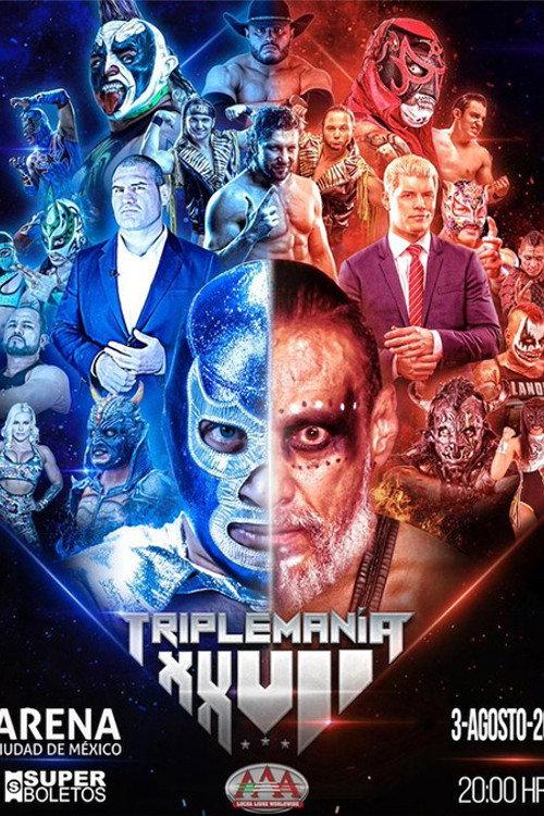 AAA Triplemania XXVII 2019 official movie poster