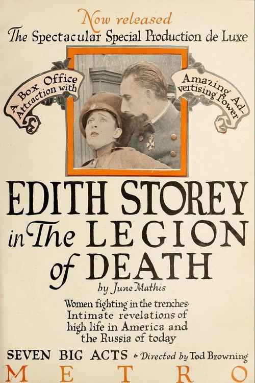 The Legion of Death 1918 official movie poster