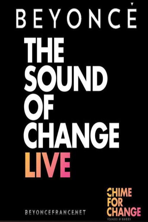 Beyonce: The Sound of Change Live 2013 official movie poster