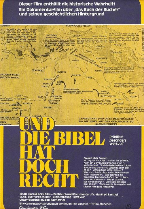 ...und die Bibel hat doch recht 1977 official movie poster