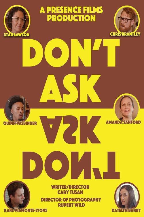 Don't Ask 2023 official movie poster