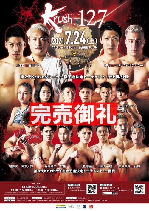 Krush 127 2021 official movie poster