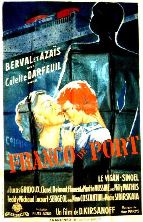Franco de port 1937 official movie poster