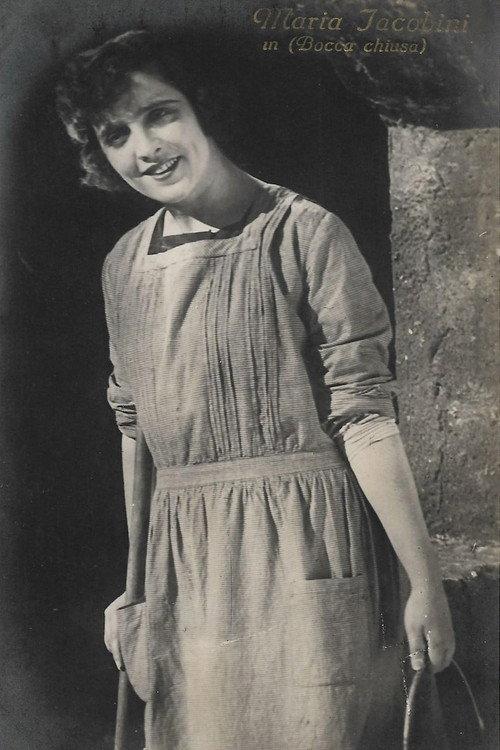 La bocca chiusa 1925 official movie poster