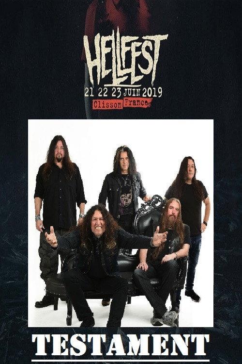 Testament au Hellfest 2019 official movie poster