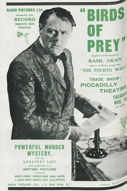 Birds of Prey 1930 official movie poster