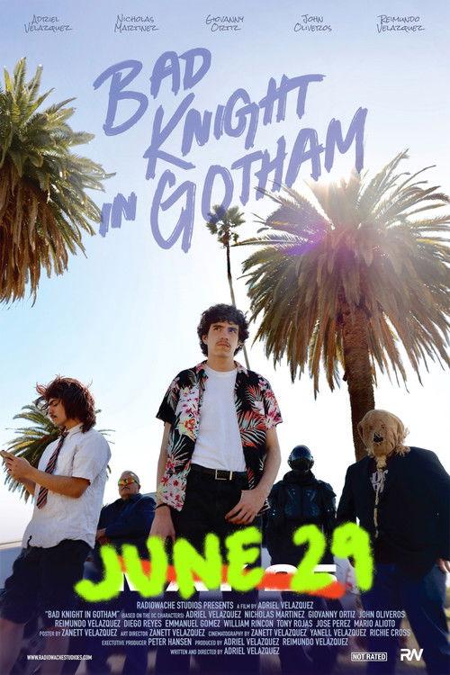 Bad Knight In Gotham 2024 official movie poster