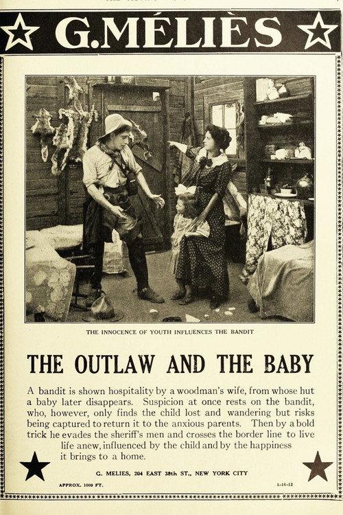 The Outlaw and the Baby 1912 official movie poster