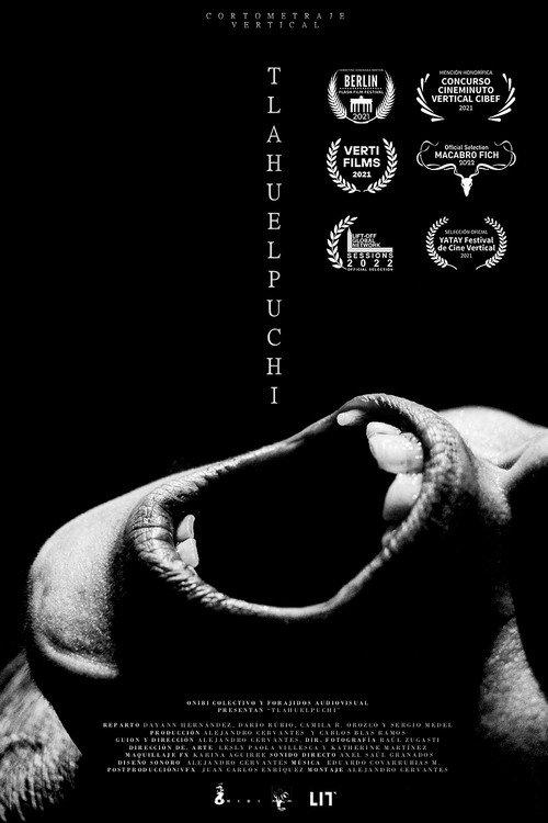 Tlahuelpuchi 2022 official movie poster
