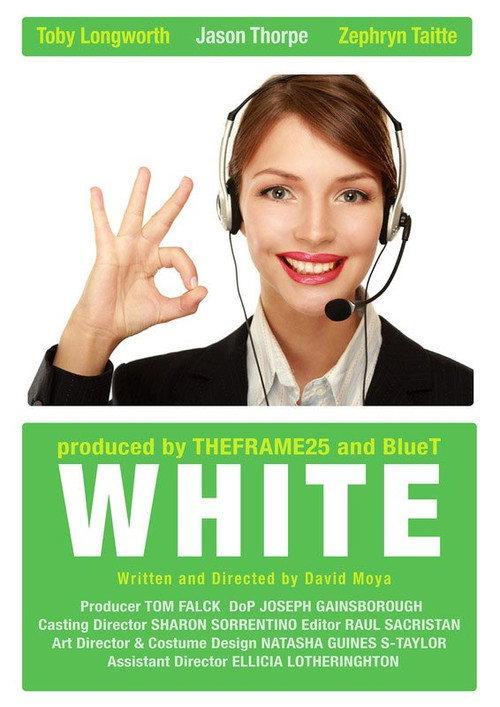 White 2017 official movie poster