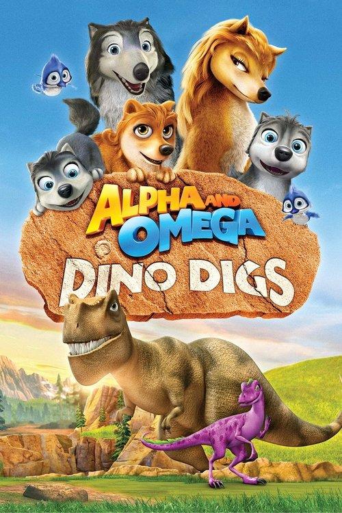 Alpha and Omega: Dino Digs 2016 official movie poster
