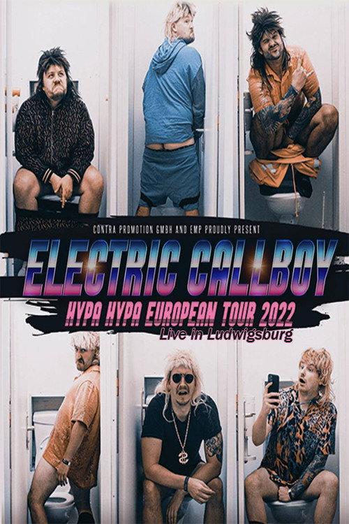 Electric Callboy Hypa Hypa European Tour 2022: Live in Ludwigsburg 2022 official movie poster