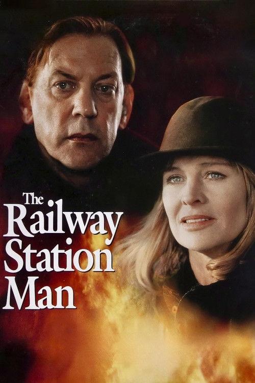 The Railway Station Man 1992 official movie poster