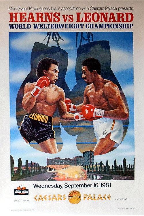 Sugar Ray Leonard vs. Thomas Hearns I 1981 official movie poster