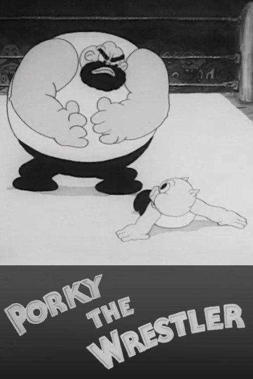Porky the Wrestler 1937 official movie poster