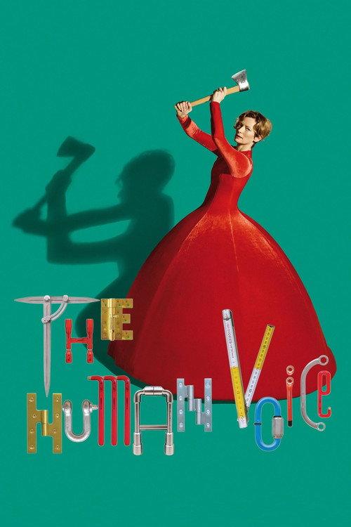 The Human Voice 2020 official movie poster