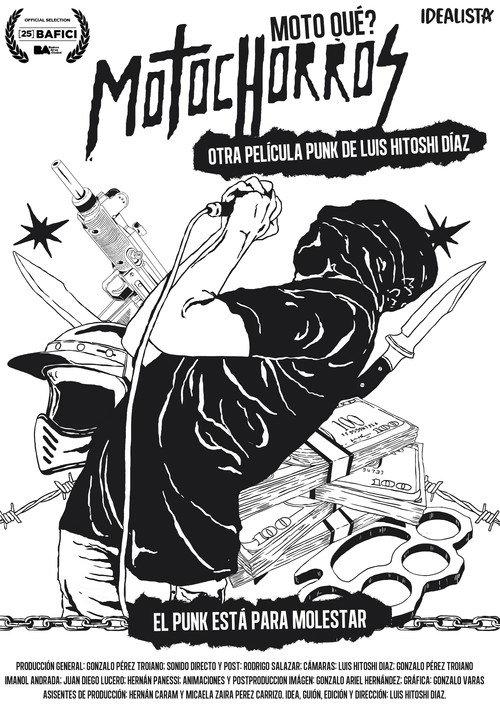 Moto que? MOTOSHORROS 2024 official movie poster