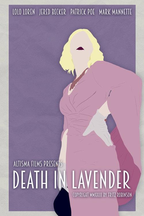 Death in Lavender 2023 official movie poster
