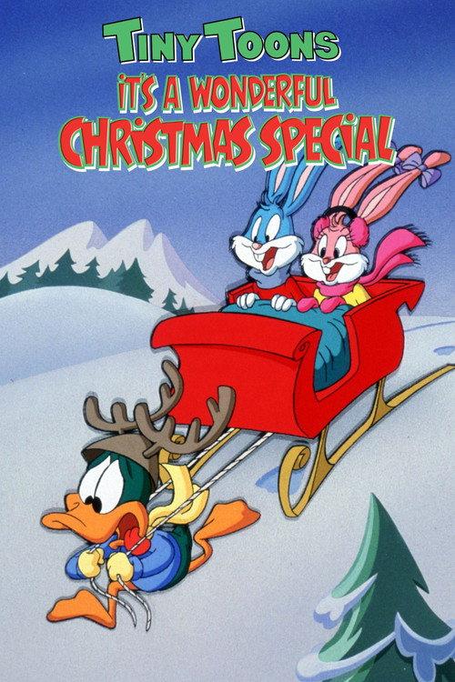 It's a Wonderful Tiny Toons Christmas Special 1992 official movie poster