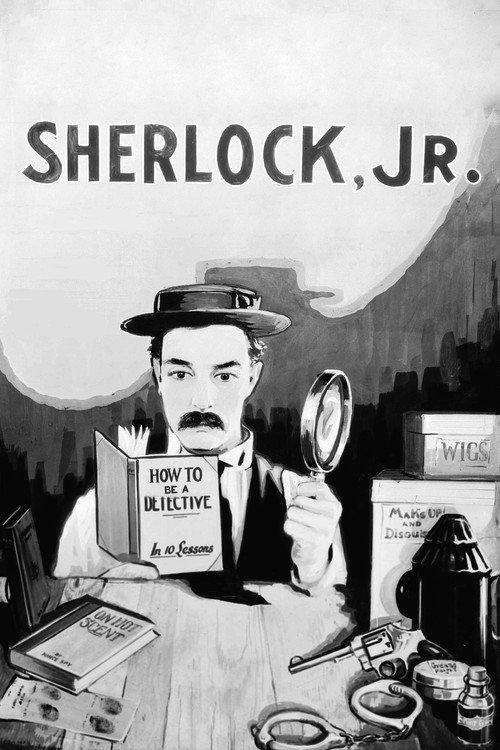 Sherlock Jr. 1924 official movie poster