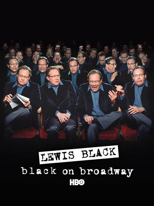 Lewis Black: Black on Broadway 2004 official movie poster