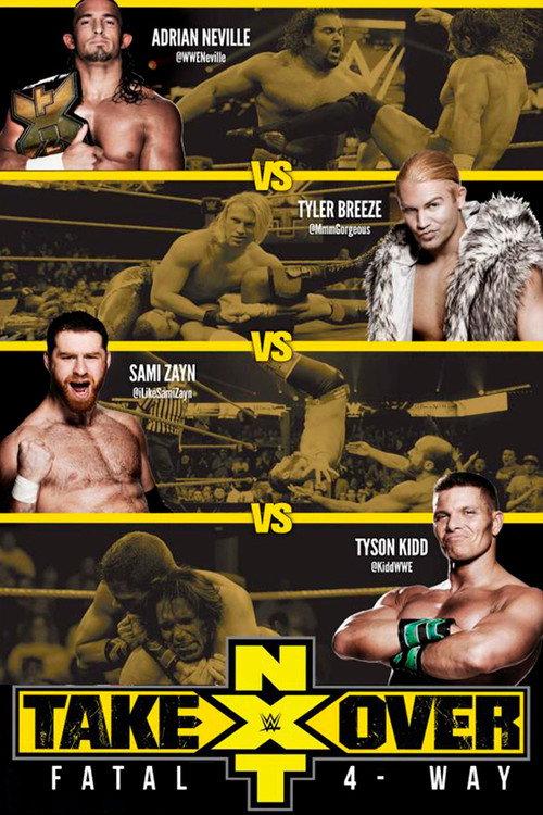 NXT TakeOver: Fatal 4-Way 2014 official movie poster