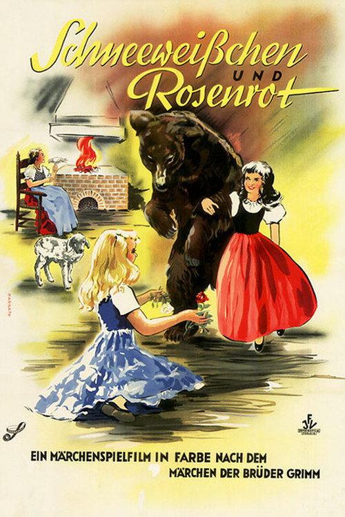 Snow White and Rose Red 1955 official movie poster