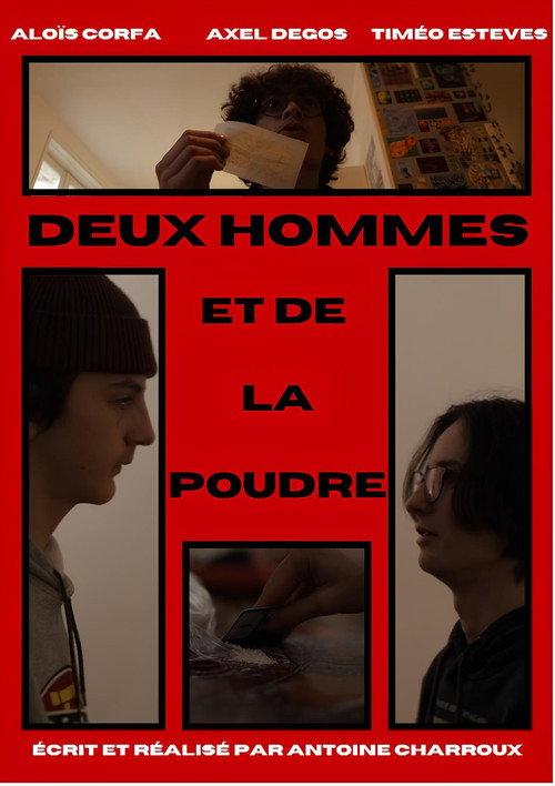 Deux hommes et de la poudre 2023 official movie poster