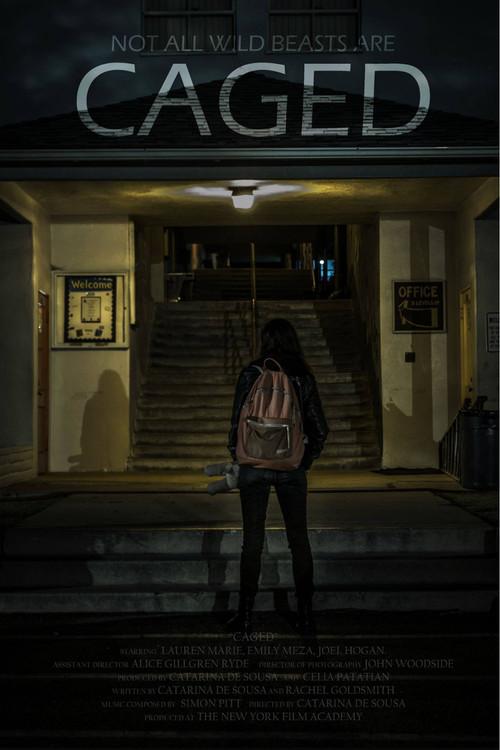 Caged 2015 official movie poster
