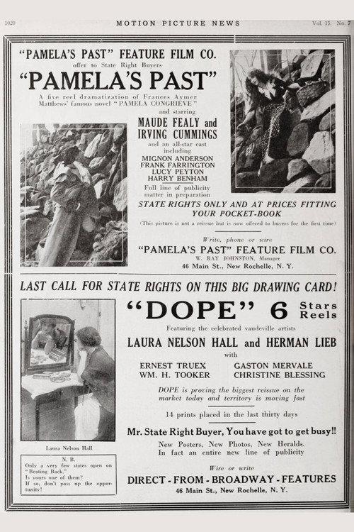 Pamela Congreve 1914 official movie poster