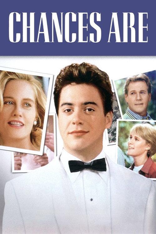 Chances Are 1989 official movie poster