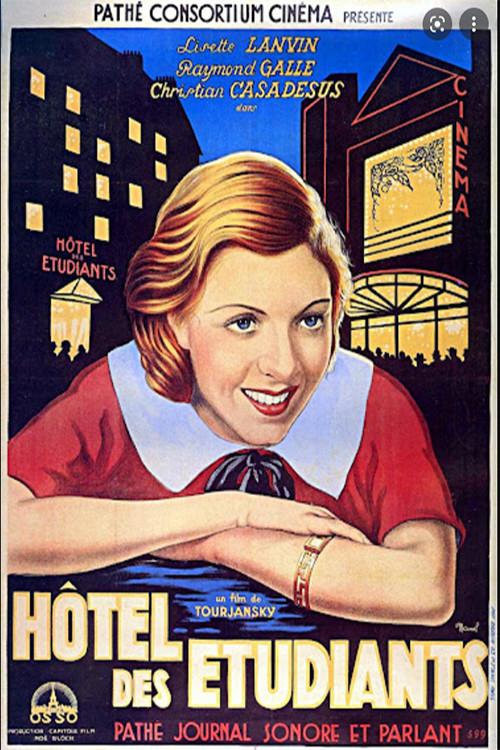 Student’s Hotel 1932 official movie poster