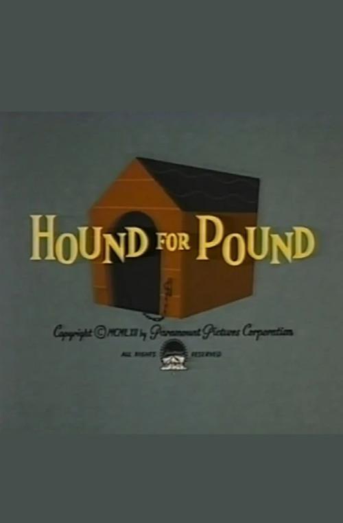 Hound for Pound 1963 official movie poster