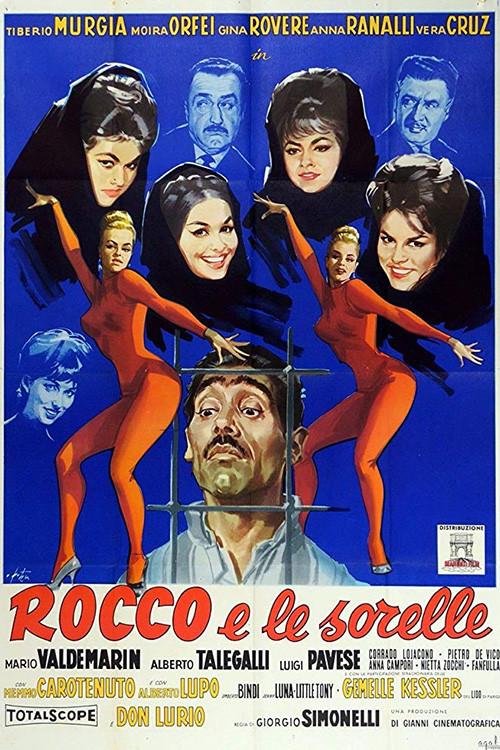 Rocco e le sorelle 1961 official movie poster