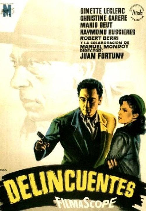 Delincuentes 1957 official movie poster