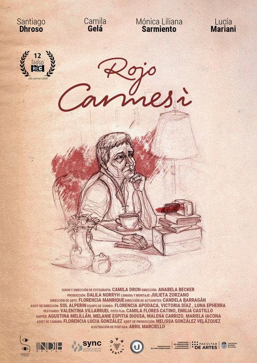 Rojo Carmesí 2022 official movie poster