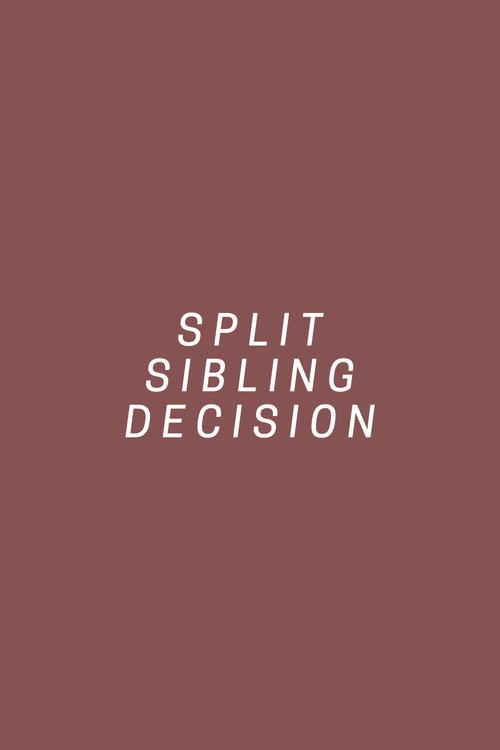 Split Sibling Decision 2017 official movie poster