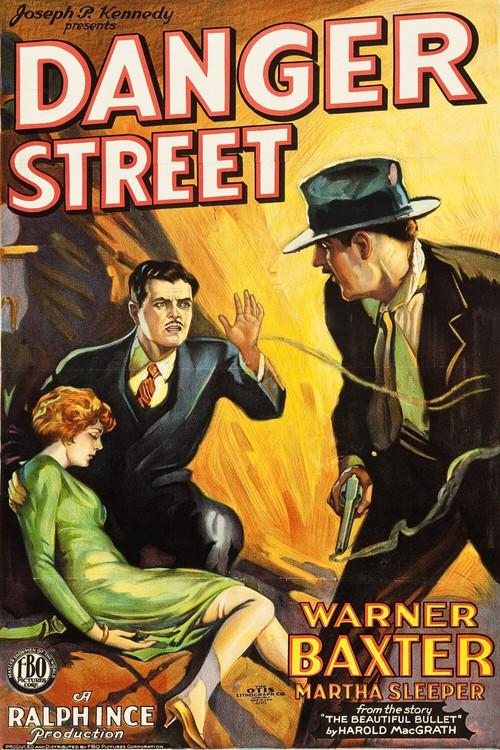 Danger Street 1928 official movie poster