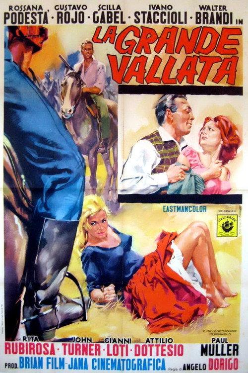 La grande vallata 1961 official movie poster