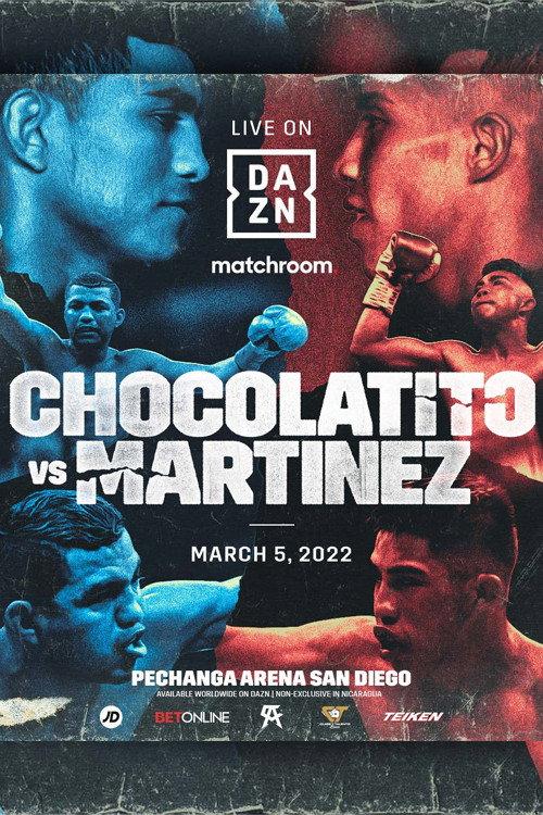 Roman 'Chocolatito' Gonzalez vs. Julio Cesar Martinez 2022 official movie poster