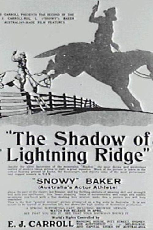 The Shadow of Lightning Ridge 1920 official movie poster
