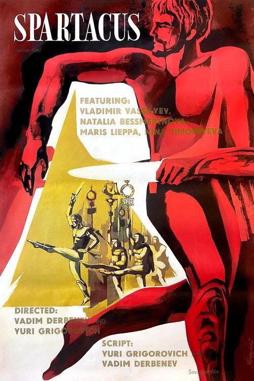 Spartacus 1977 official movie poster