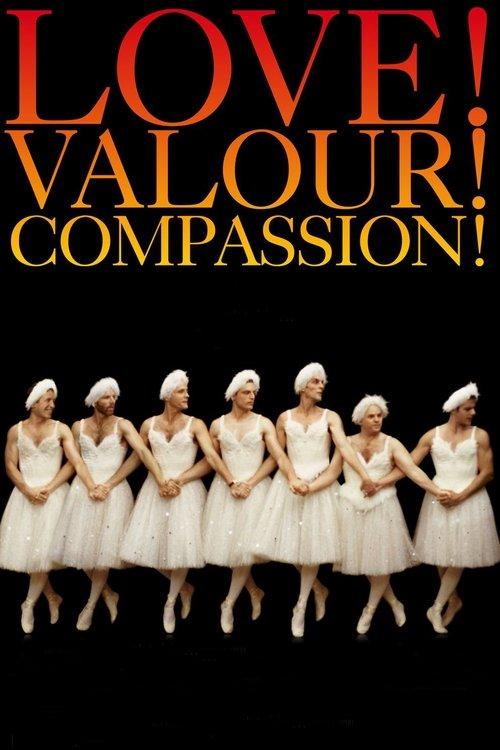 Love! Valour! Compassion! 1997 official movie poster