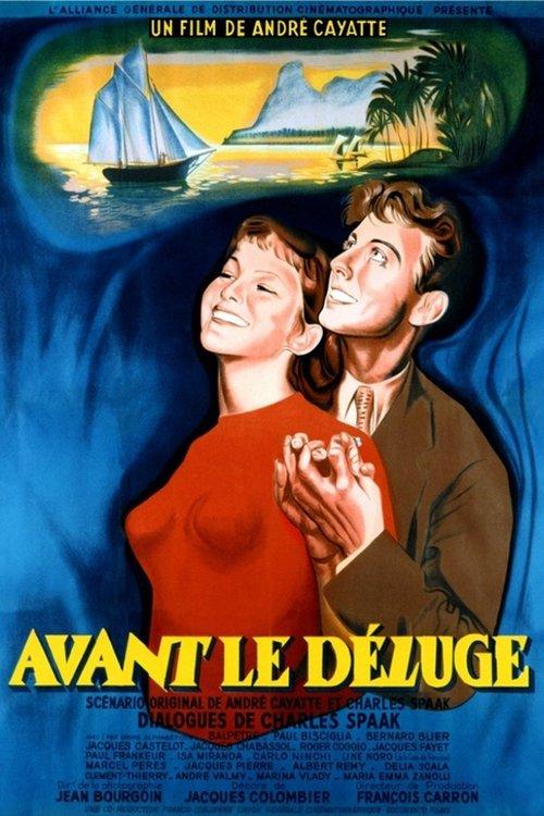 Before the Deluge 1954 official movie poster