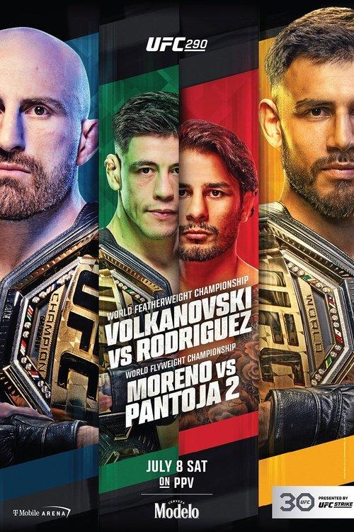 UFC 290: Volkanovski vs. Rodriguez 2023 official movie poster